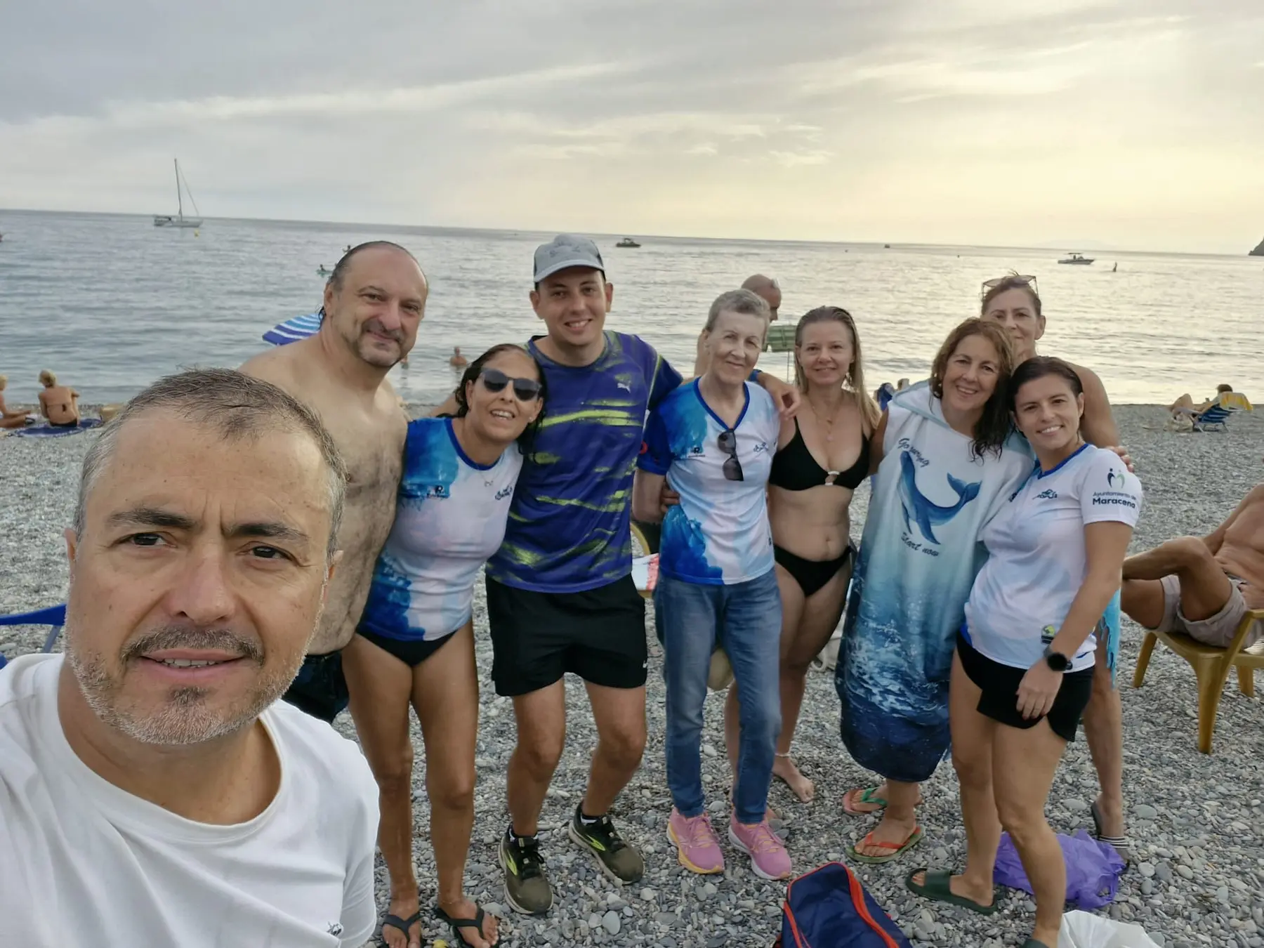 Segundo grupo Corchero junto al mar de La Herradura