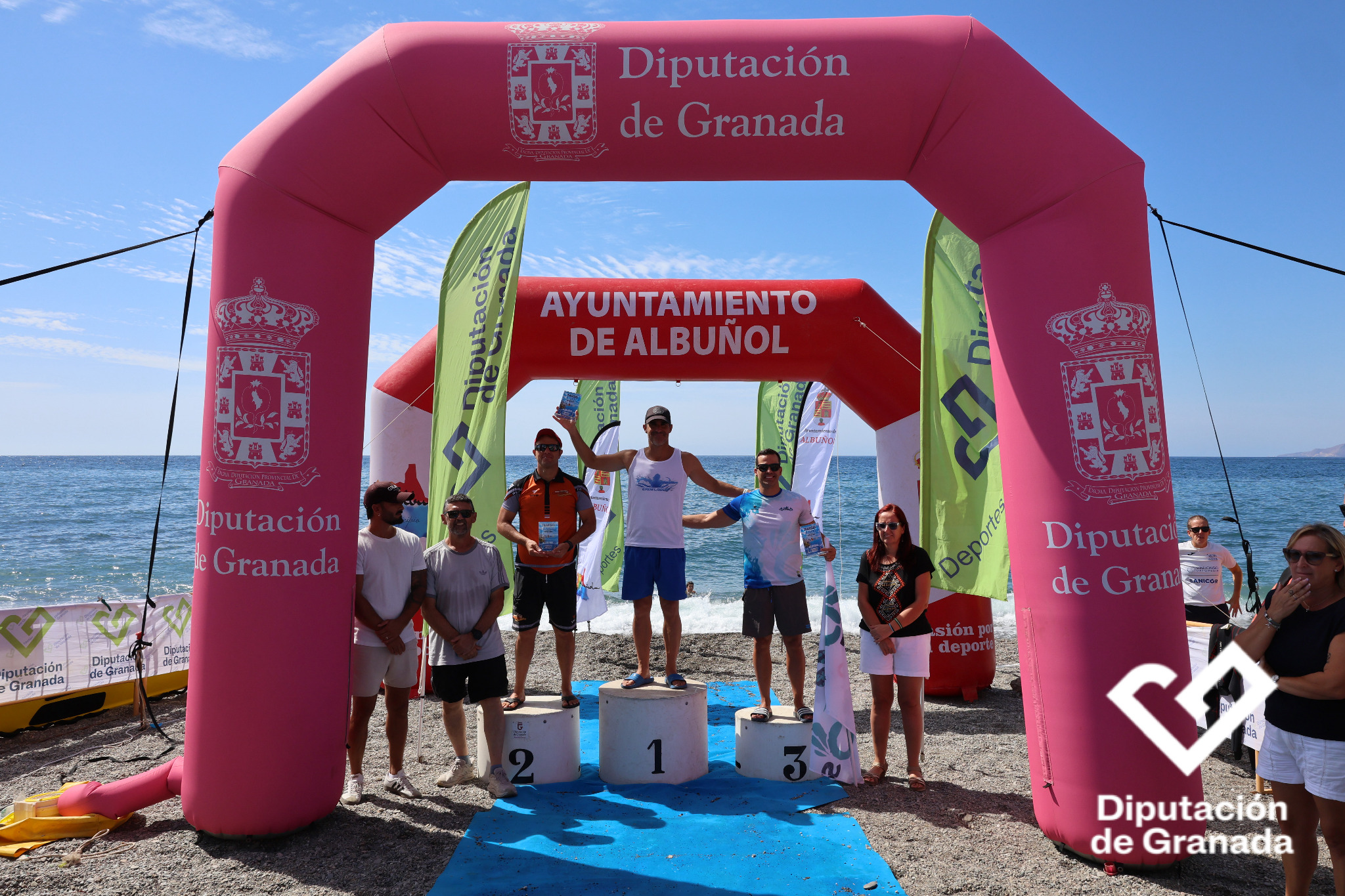 Álvaro, en el pódium